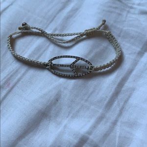 Cute lil peace bracelet